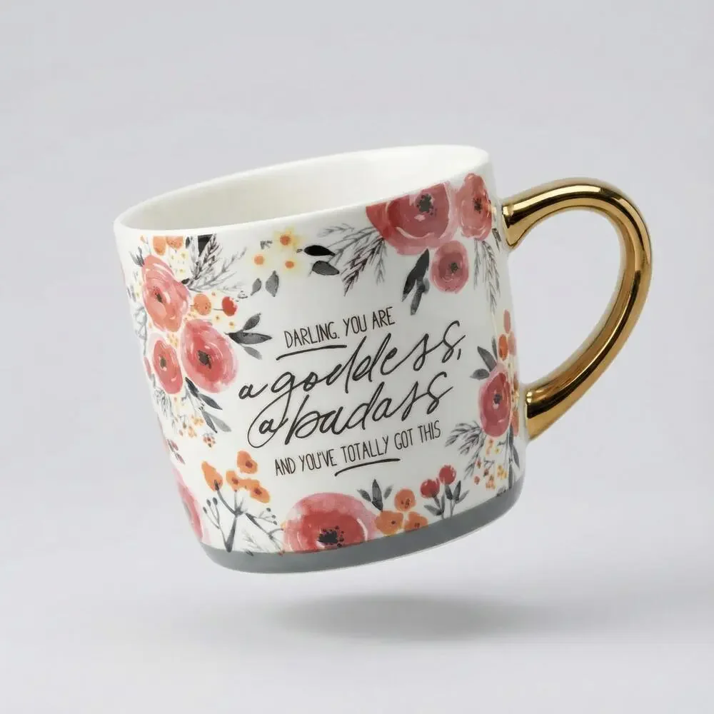 Darling Goddess Empowerment Set — Bulk Lot of 12 Mugs + 12 Journals (Gifting, E